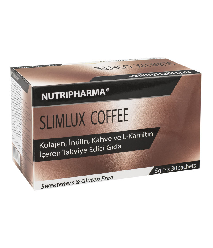 Кава з інуліном і колагеном Quick Slim Lux, 30 саше по 5 г