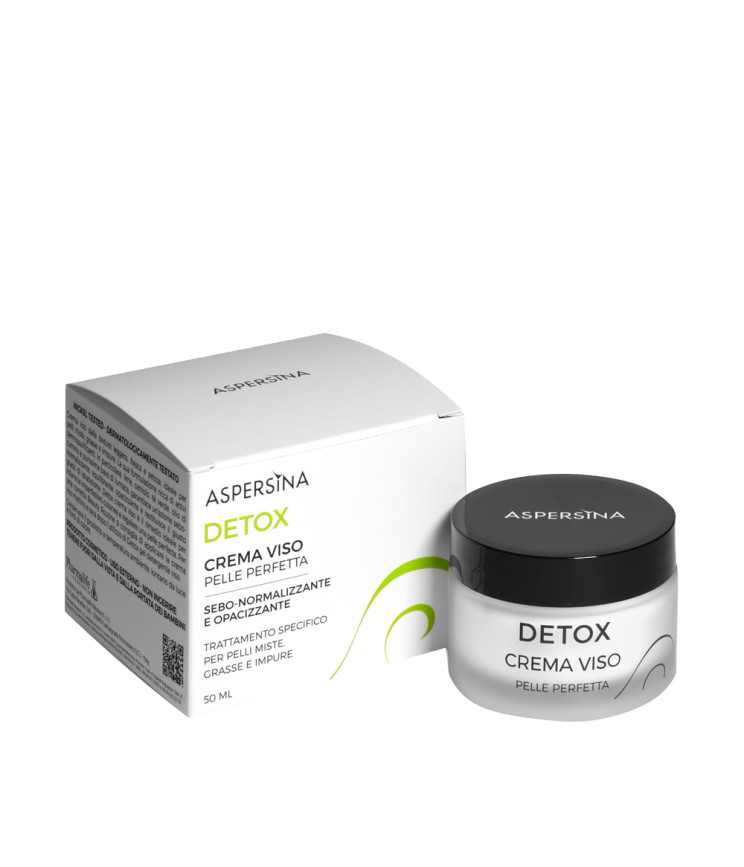 Матуючий детокс-крем для обличчя Aspersina, 50 мл