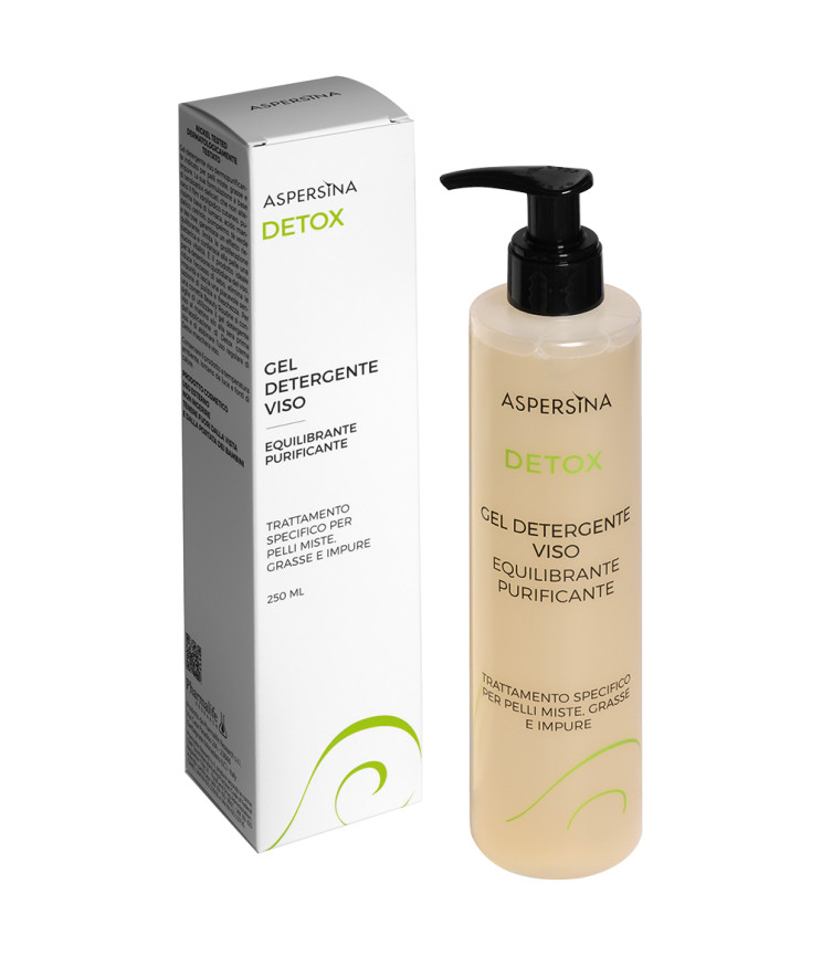 Нормалізуючий детокс-гель для вмивання Aspersina, 250 мл