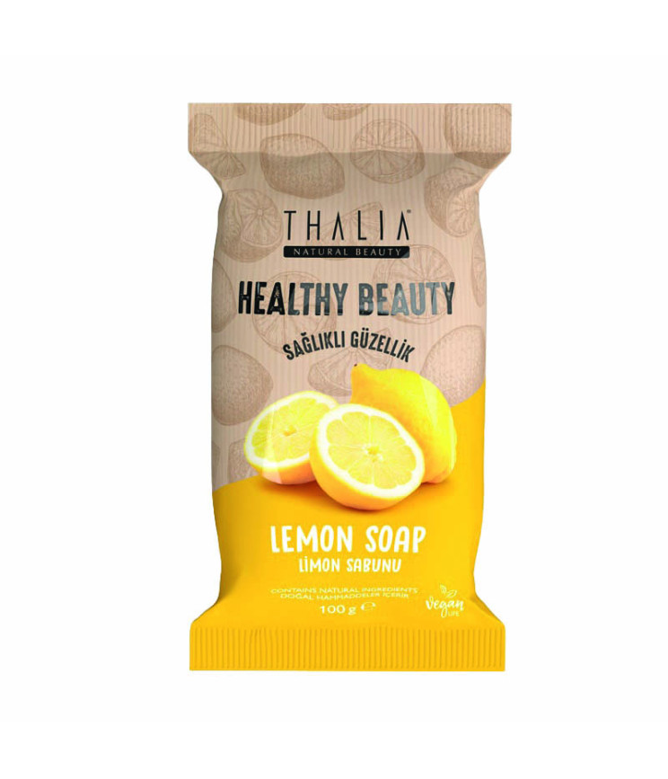 Натуральне мило з екстрактом лимона THALIA, 100 г