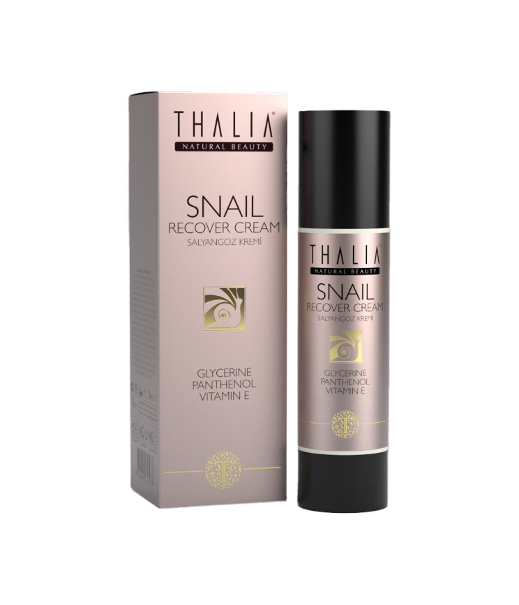 Денний омолоджуючий крем для обличчя з муцином равлика THALIA, 50 мл