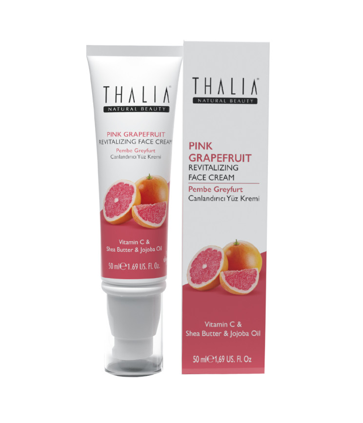 Крем для обличчя з екстрактом рожевого грейпфрута, 50 мл