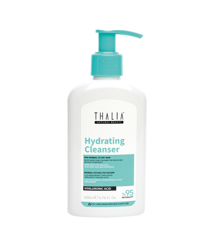 Зволожуючий гель для вмивання з гіалуроновою кислотою THALIA, 200 мл