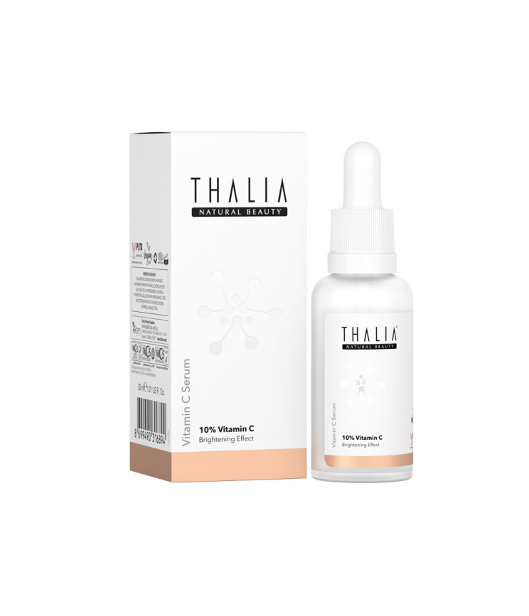 Освітлююча сироватка для обличчя з вітаміном C THALIA, 30 мл