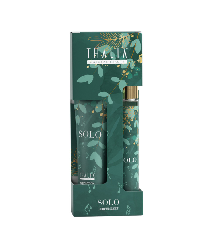Жіночий парфумований набір (EDP+лосьйон для тіла) THALIA Solo, 35/50 мл