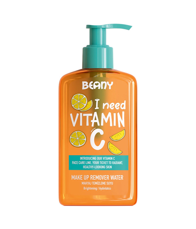 Освітляюча міцелярна вода з вітаміном С Beany, 225 мл