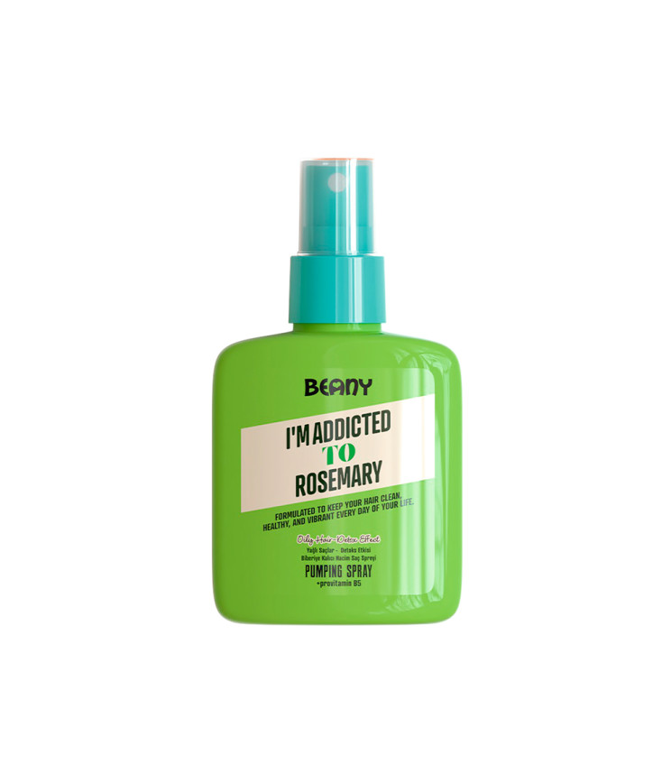 Спрей-детокс для жирного волосся з розмарином Beany, 100 мл