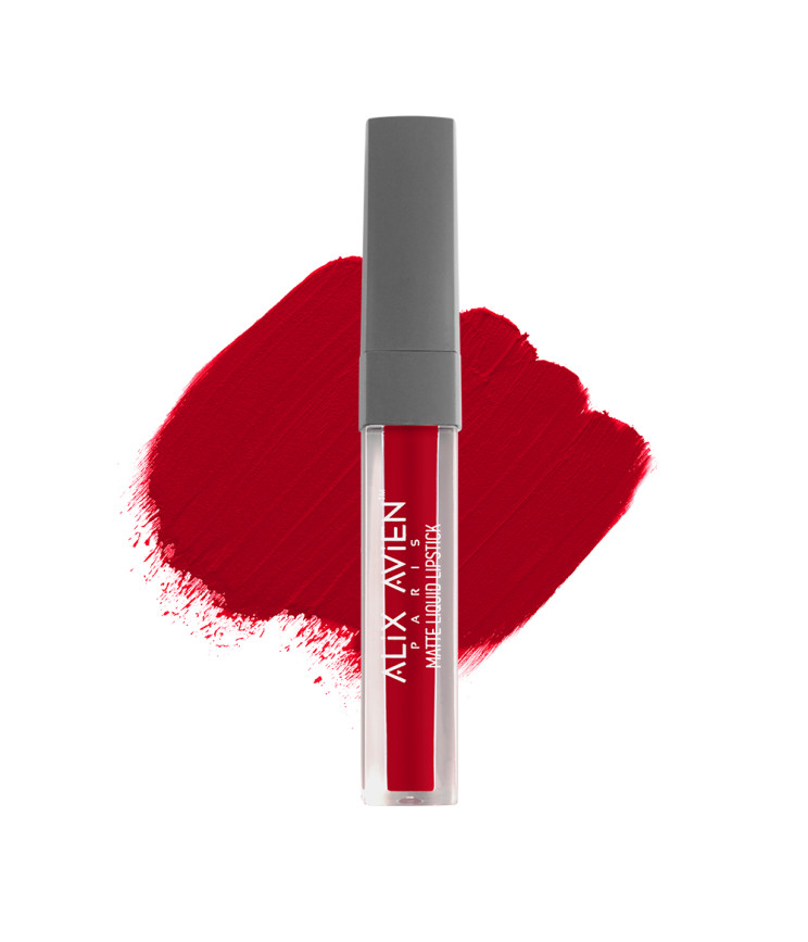 Рідка матова помада для губ ALIX AVIEN, 521 Wild Red, 3 мл