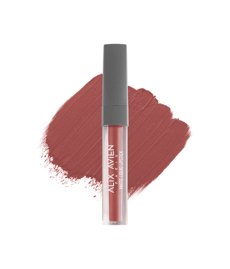 Рідка матова помада для губ ALIX AVIEN, 16 Rosy Terracotta , 3 мл