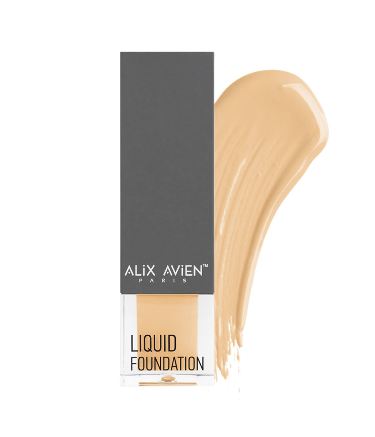 Рідка тональна основа з SPF 35 ALIX AVIEN, 302 Ochre Beige, 35 мл