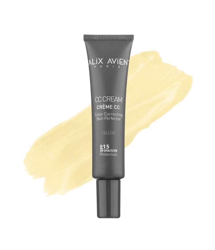 СС крем з SPF 15 ALIX AVIEN, жовтий, 40 мл