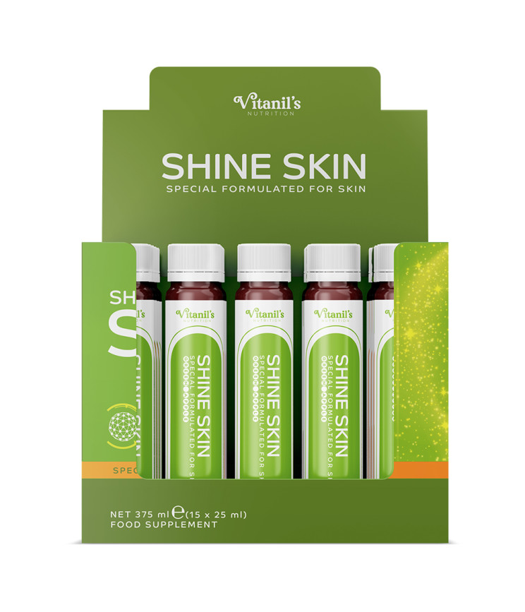 Дієтична добавка для ідеальної шкіри Vitanil's, 15 шт.х25 мл