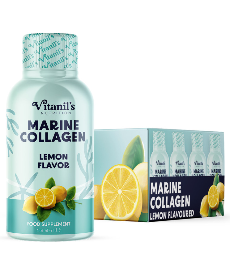 Дієтична добавка Морський Колаген Vitanil's, 12 шт.х60 мл