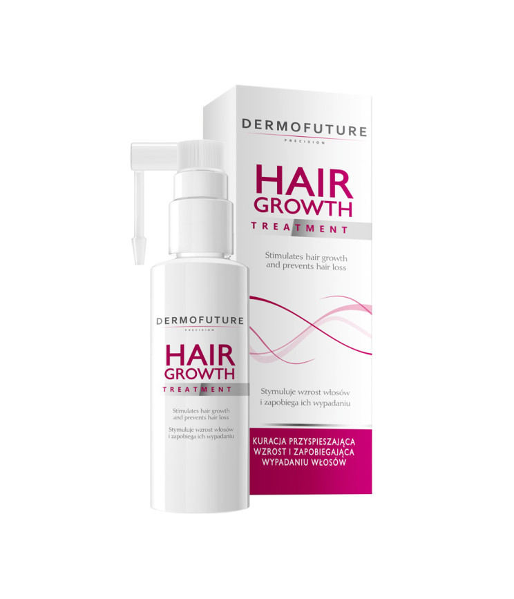 Спрей-догляд для стимуляції росту волосся для жінок DermoFuture, 30 мл