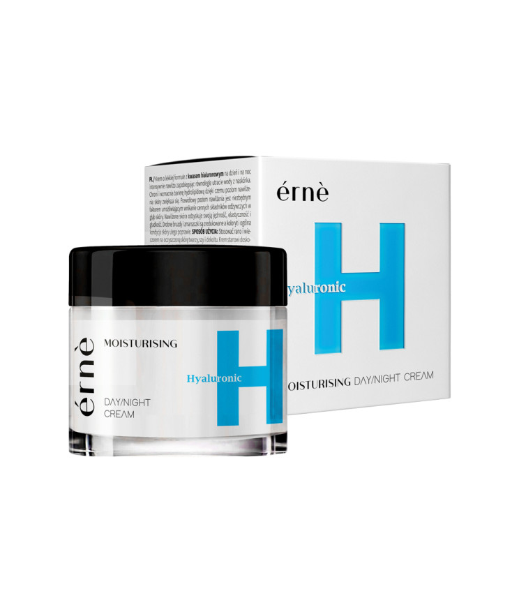 Зволожуючий крем крем для обличчя з гіалуроновою кислотою Erne, 50 мл