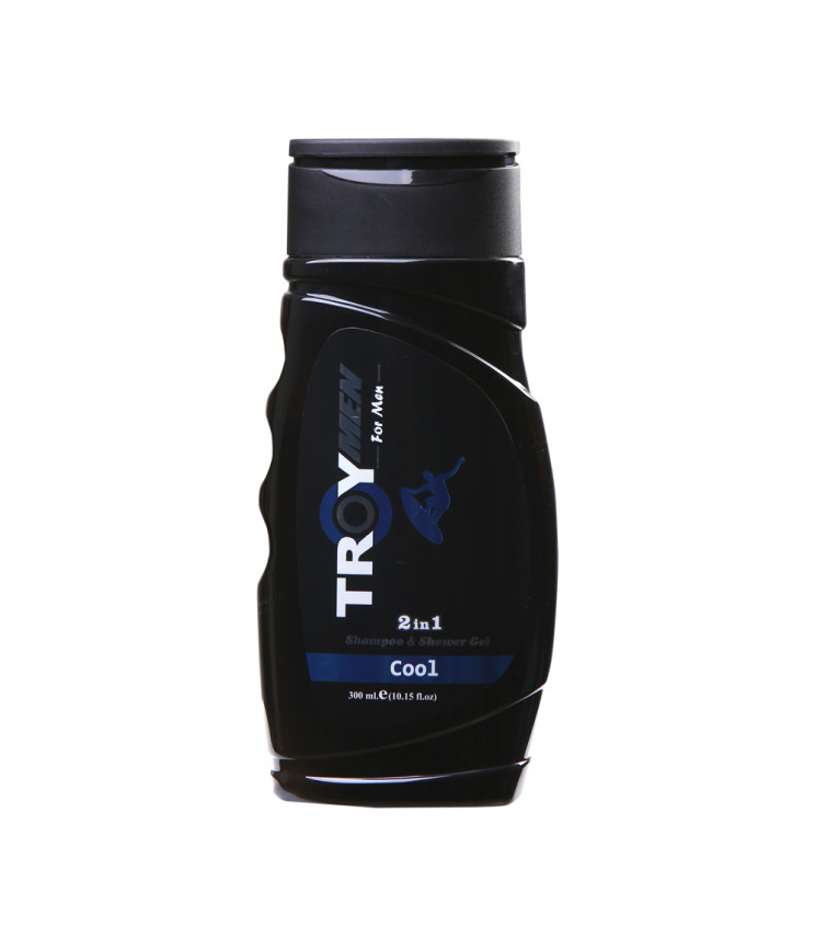 Чоловічий шампунь для волосся та тіла Troymen Cool, 300 мл