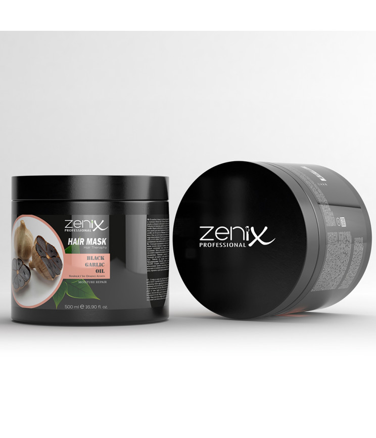 Маска для волосся з олією чорного часника Zenix, 500 мл