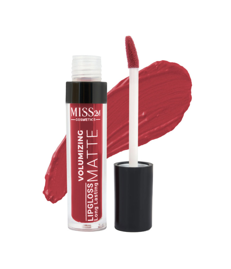 Стійкий матовий блиск для губ MISS2M 104, 6 мл