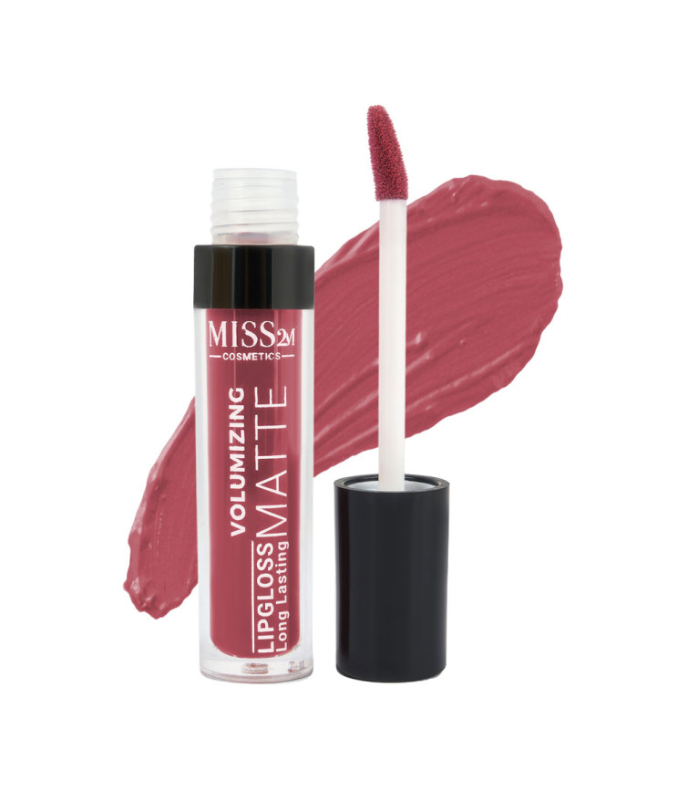 Стійкий матовий блиск для губ MISS2M 106, 6 мл