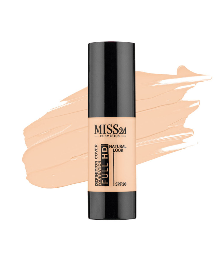 Тональний крем з SPF 20 MISS2M 01, 30 мл